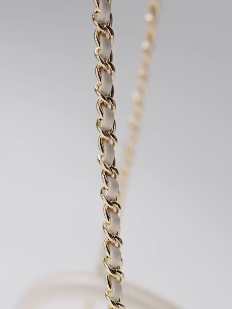 حقيبة زينة أروين مبطنة بذراع علوي, كريم, hi-res