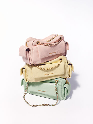 حقيبة كروسبودي "ديو" مبطنة, أخضر نعناعي, hi-res