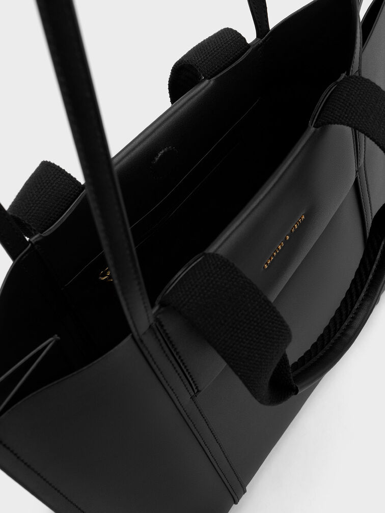 حقيبة توت شاليا, أسود, hi-res