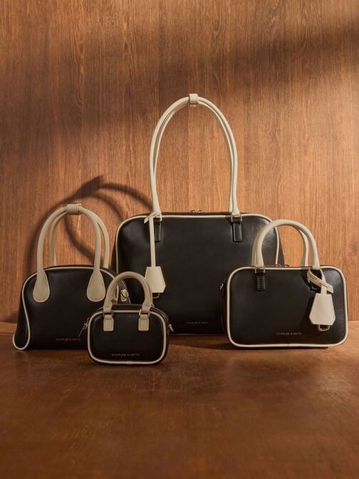 حقيبة بولينغ سيانا ميني ملونة بتصميم بلونين, متعدد الألوان, hi-res