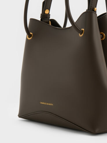 حقيبة سيبيل أنيقة بحزام علوي, طحلبي داكن, hi-res