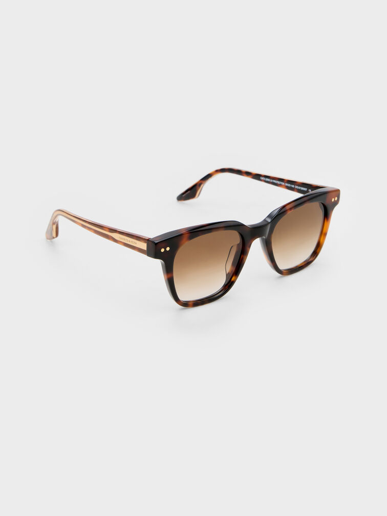 Bianca Square Sunglasses, T. Shell, hi-res