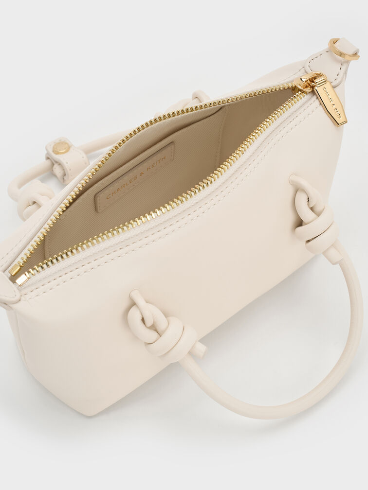 Sammie Knotted-Handle Tote Bag, Cream, hi-res