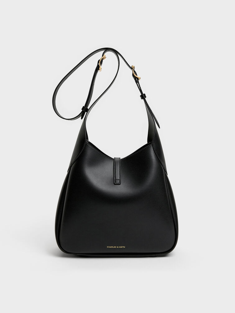 Adalyn Hobo Bag, Black, hi-res