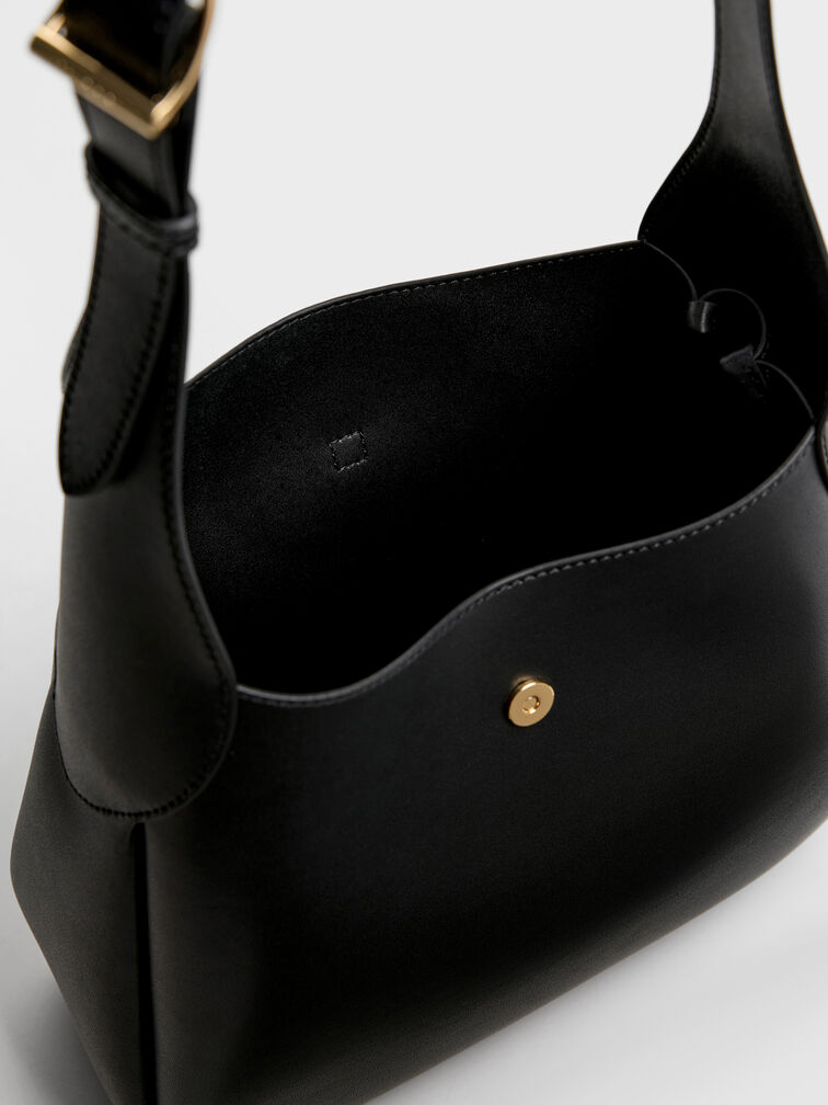 Adalyn Hobo Bag, Black, hi-res