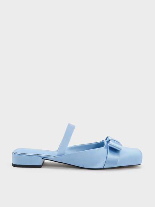 حذاء ميول برانتلي بفيونكة, أزرق, hi-res