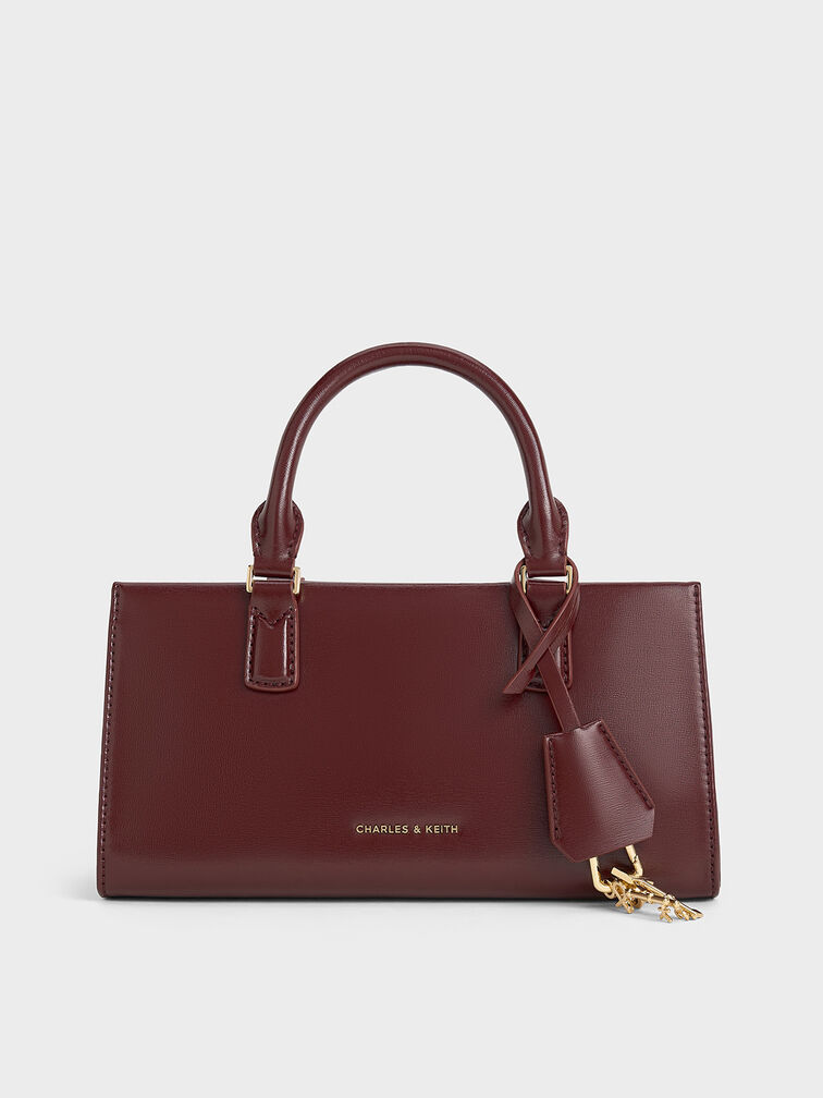 Mini Kerry Tote Bag, Mulberry Plum, hi-res