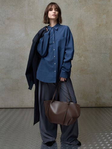 حقيبة توت كالا - حجم كبير, بني غني كالإسبريسو, hi-res