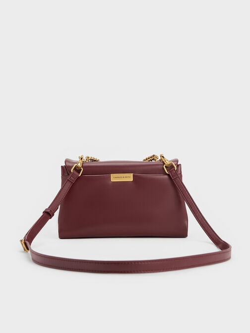 Kerry Chain-Handle Crossbody Bag, Mulberry Plum, hi-res