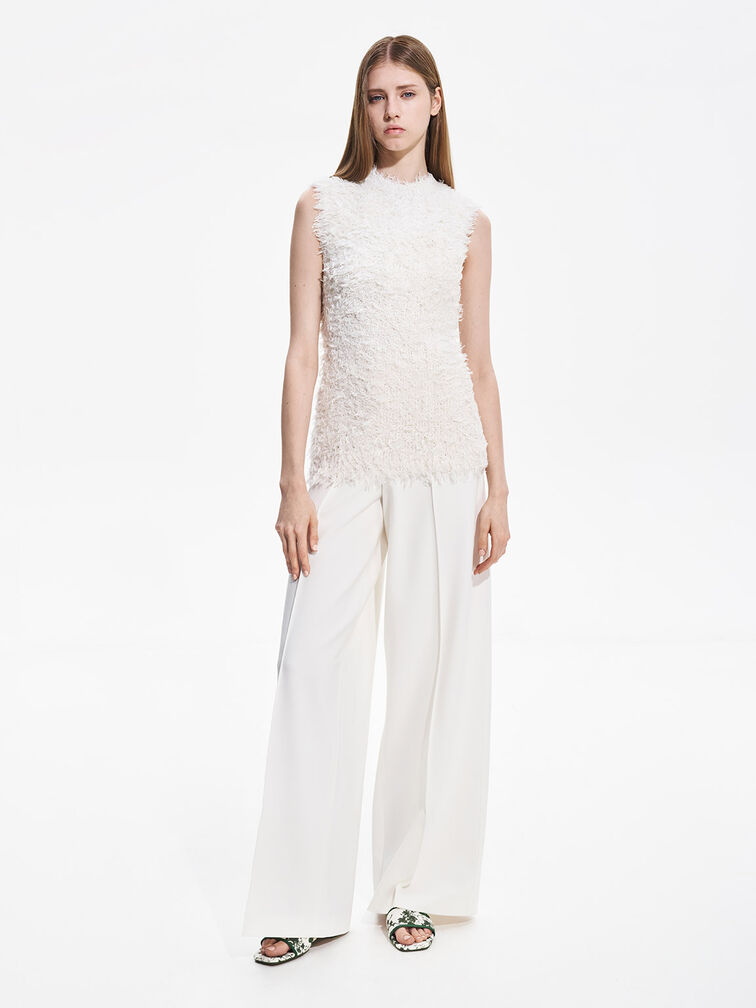 صندل سلايد بطبعة زهور, أخضر, hi-res