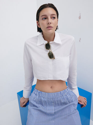 نظارة شمسية مايفا كات آي أسيتات مُعاد تدويره, بيج, hi-res