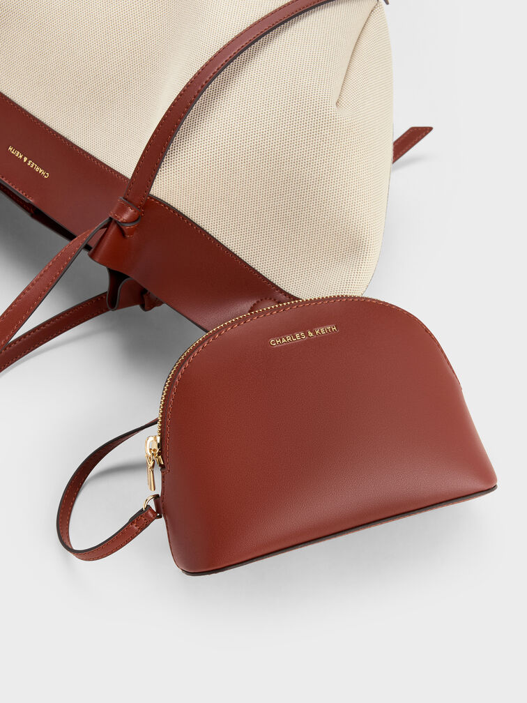 XL Calla Canvas Tote Bag, Brick, hi-res