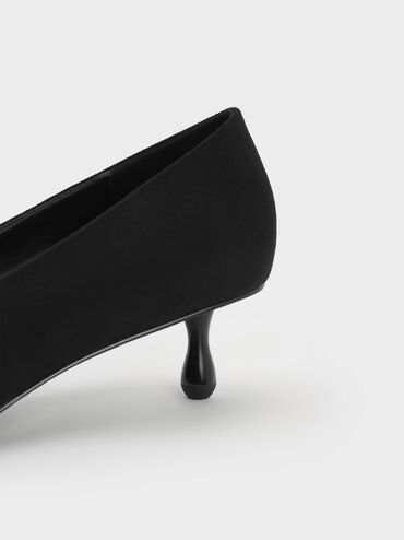 أحذية روثي بكعب قصير (كيتنز) من الجلد السويدي الصناعي, أسود خشن, hi-res