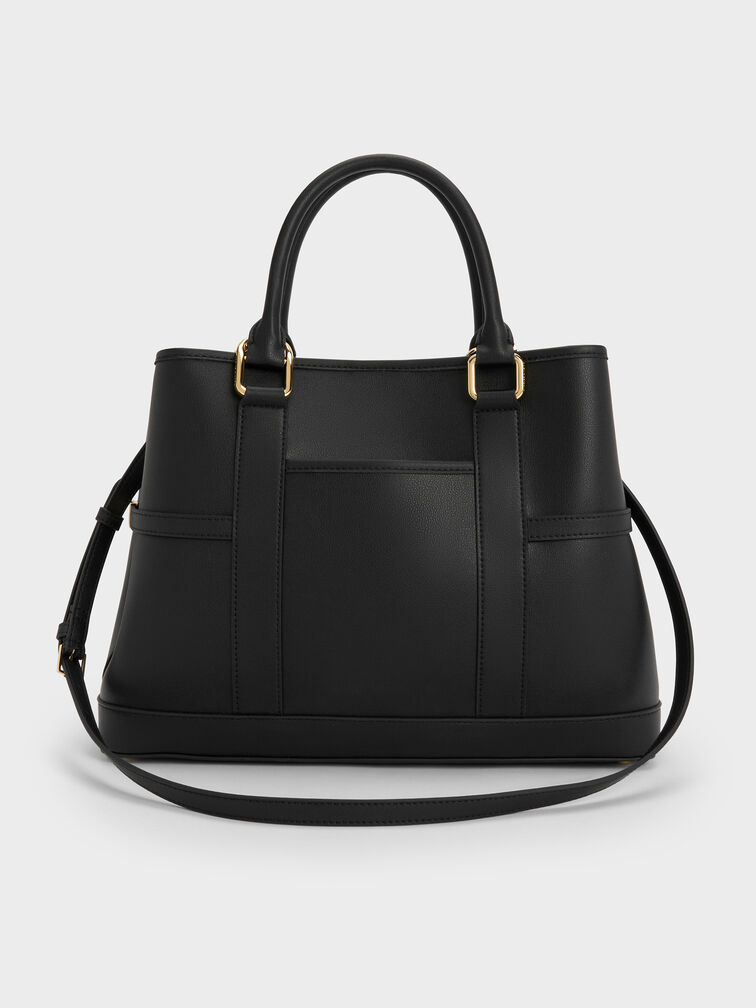 Scottie Tote Bag, Black, hi-res