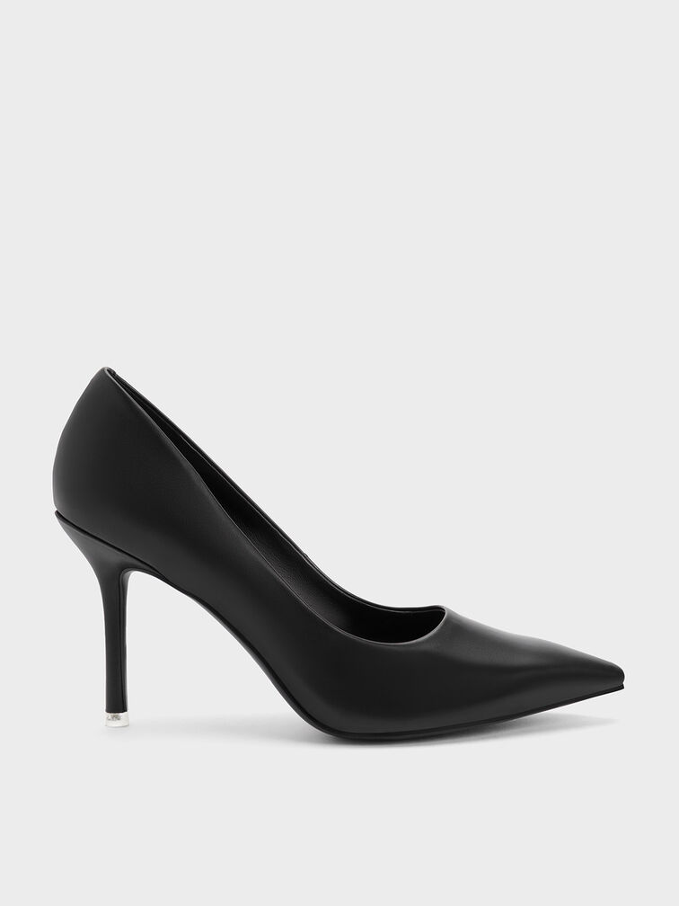 Emmy Stiletto Heel Pumps, Black, hi-res