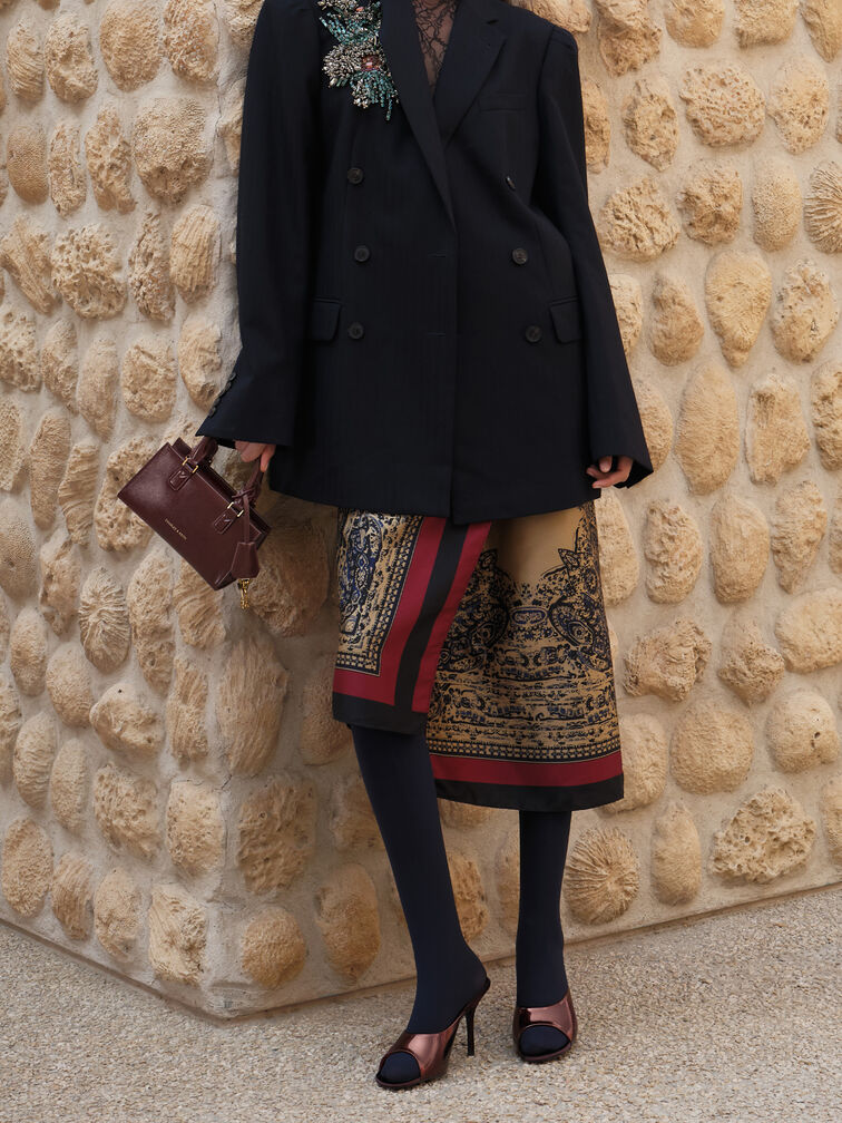 حذاء ميول بجلد لامع وكعب رفيع, برغندي, hi-res