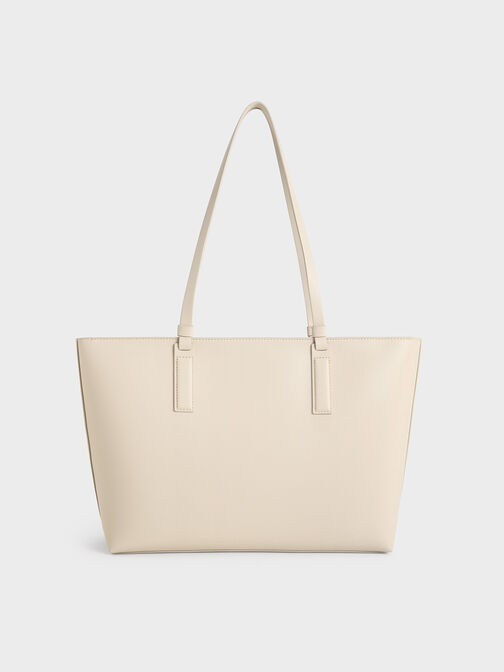 Noelle Tote Bag, Ivory, hi-res