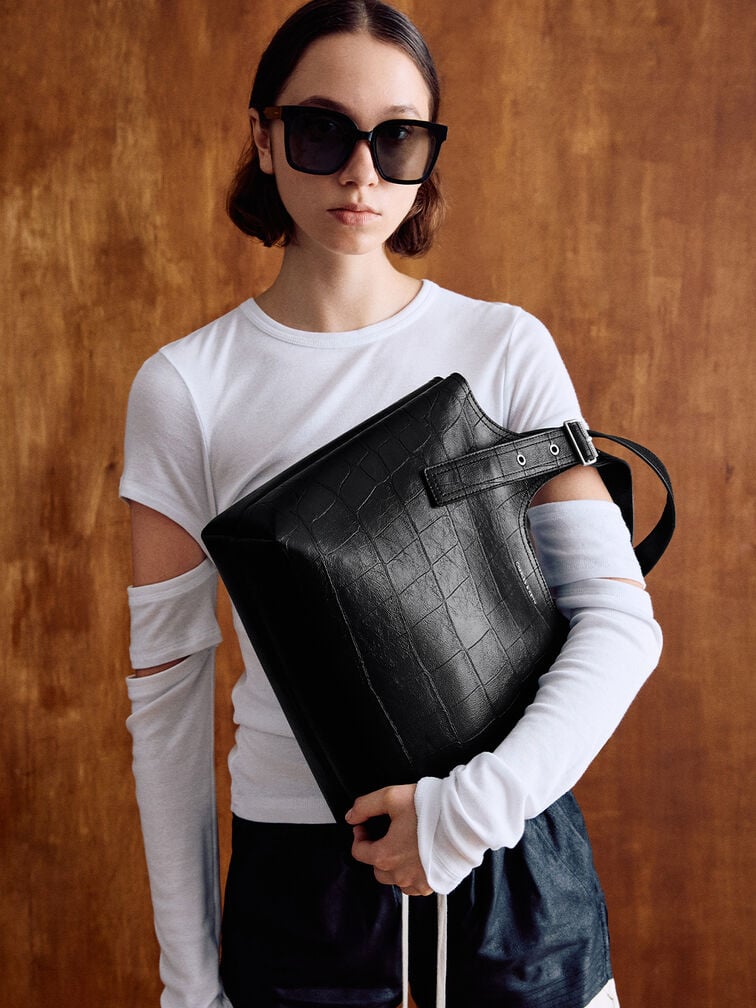 نظارات شمسية بريا قابلة للطي, أسود, hi-res