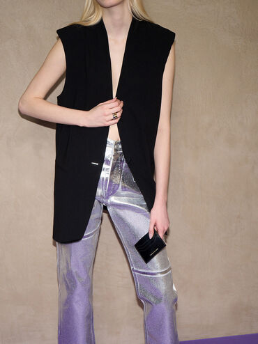 Carli Multi-Slot Card Holder, Black, hi-res