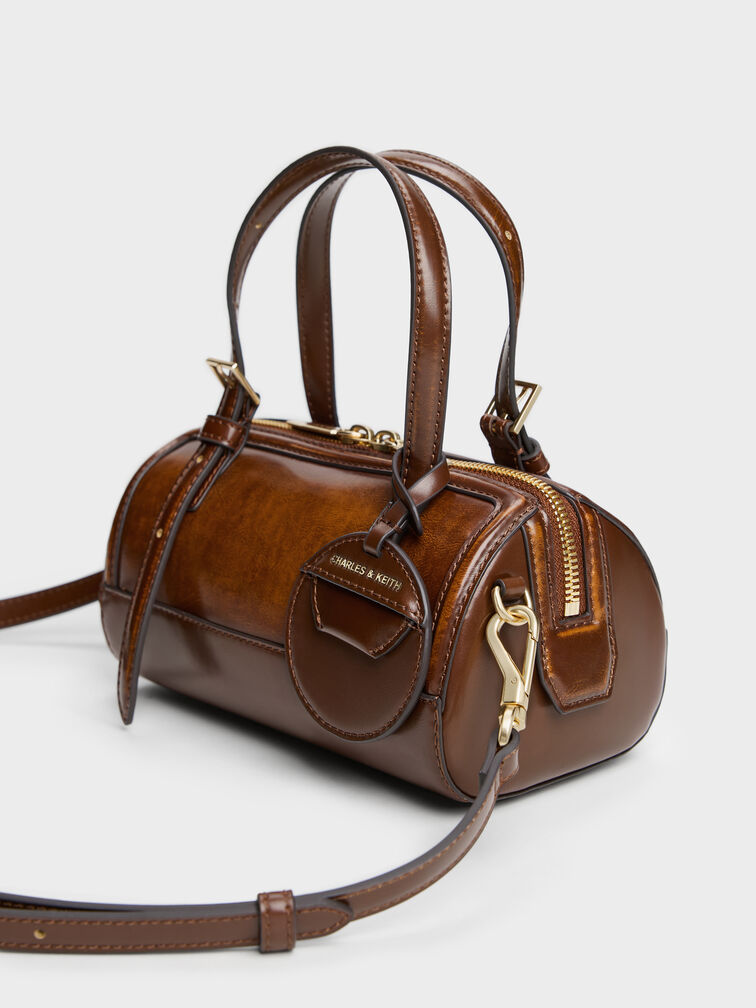 Enola Bowling Bag, Tan, hi-res