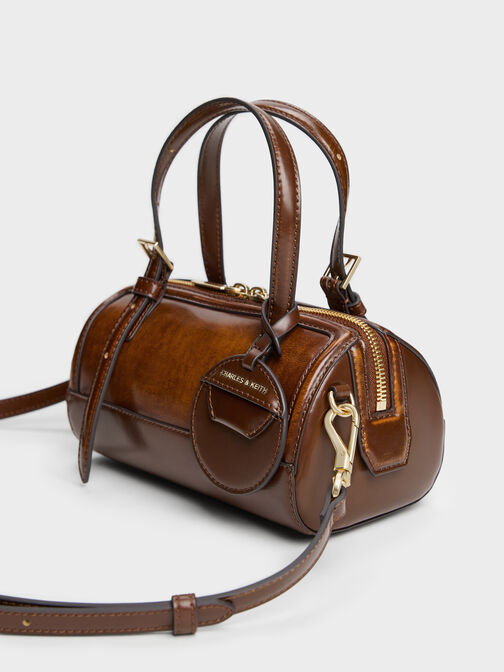 Enola Bowling Bag, Tan, hi-res