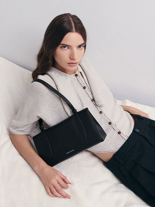 Allyn Shoulder Bag, Noir, hi-res