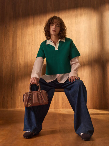 شنطة توت بريتون, شوكولاتي, hi-res