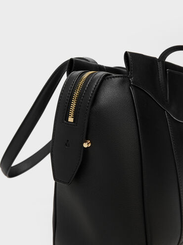 Roan Tote Bag, Black, hi-res