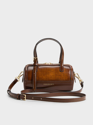 Enola Bowling Bag, Tan, hi-res