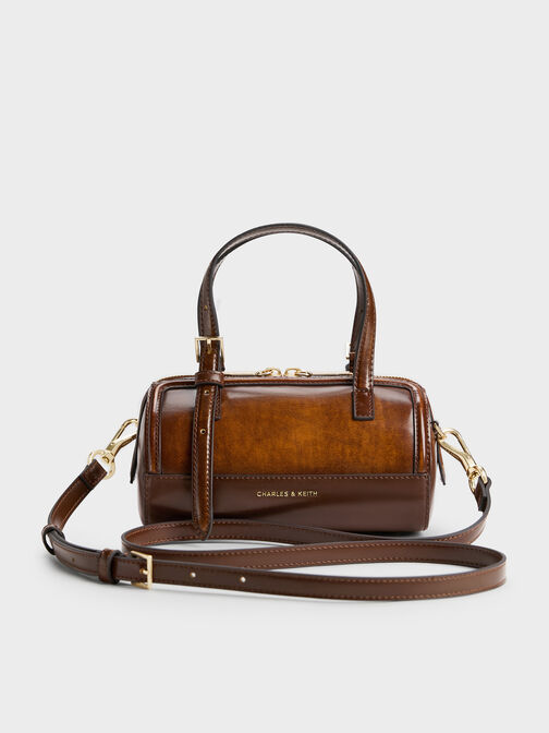 Enola Bowling Bag, Tan, hi-res