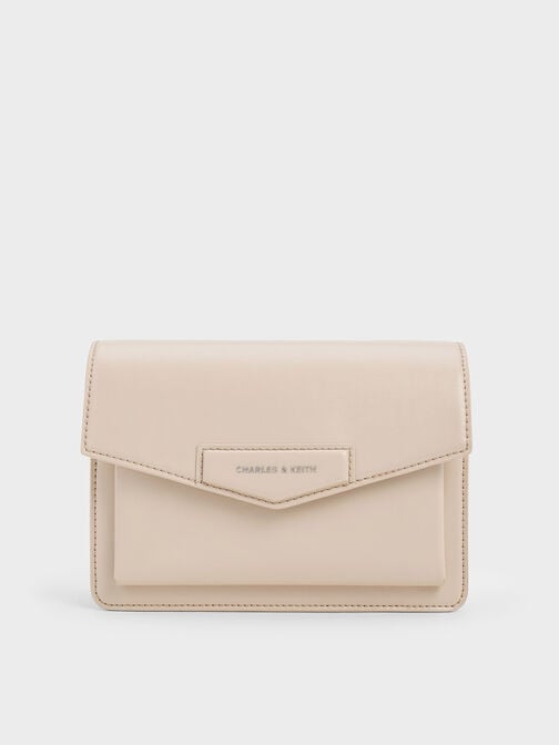 Adelie Envelope Crossbody Bag, Oat, hi-res