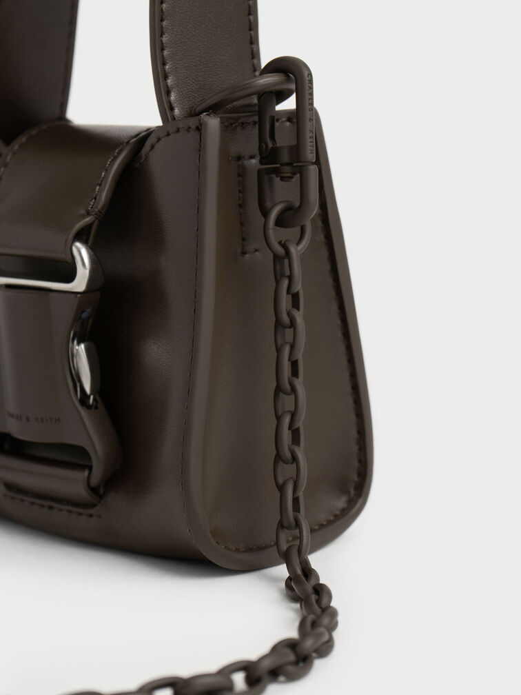 Ivy Top Handle Mini Bag, Dark Moss, hi-res