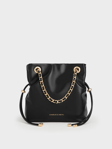 Arya Braided-Strap Double-Handle Crossbody Bag, Black, hi-res