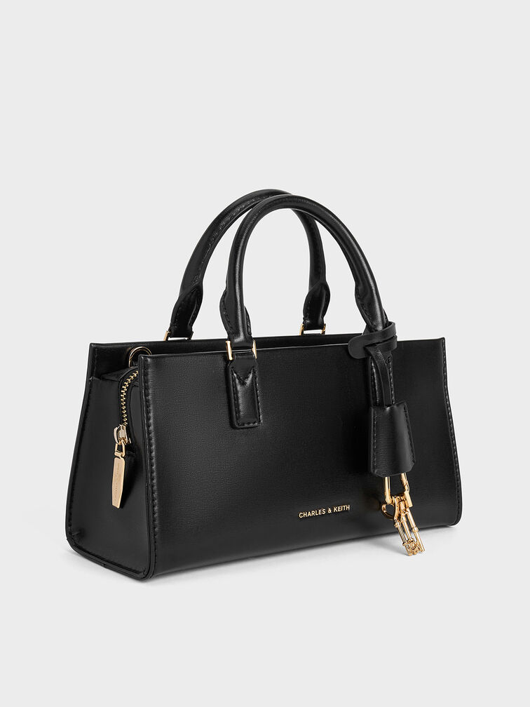 Mini Kerry Tote Bag, Black, hi-res