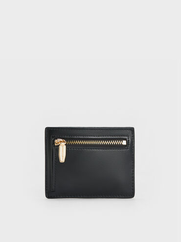 Carli Multi-Slot Card Holder, Black, hi-res