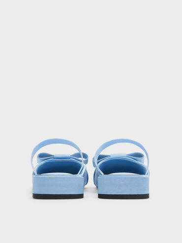 حذاء ميول برانتلي بفيونكة, أزرق, hi-res