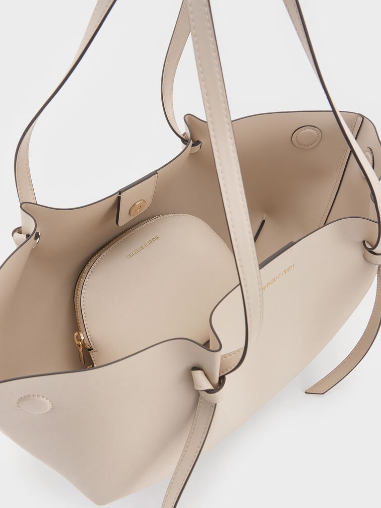 Calla Tote Bag, Oat, hi-res