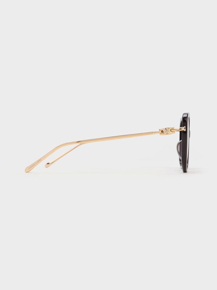 Adalyn Butterfly Sunglasses, Espresso Brown, hi-res