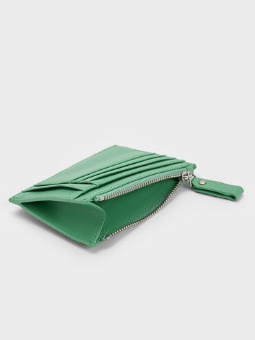 Multi-Slot Card Holder, Green, hi-res