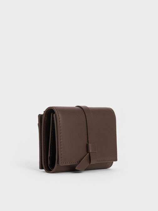 محفظة صغيرة كالا بحمالة معقودة, بني غني كالإسبريسو, hi-res