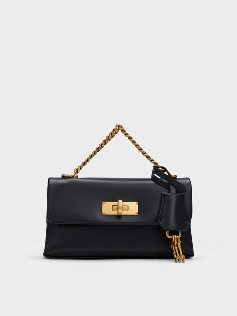 Kerry Wallet On Chain, Black, hi-res