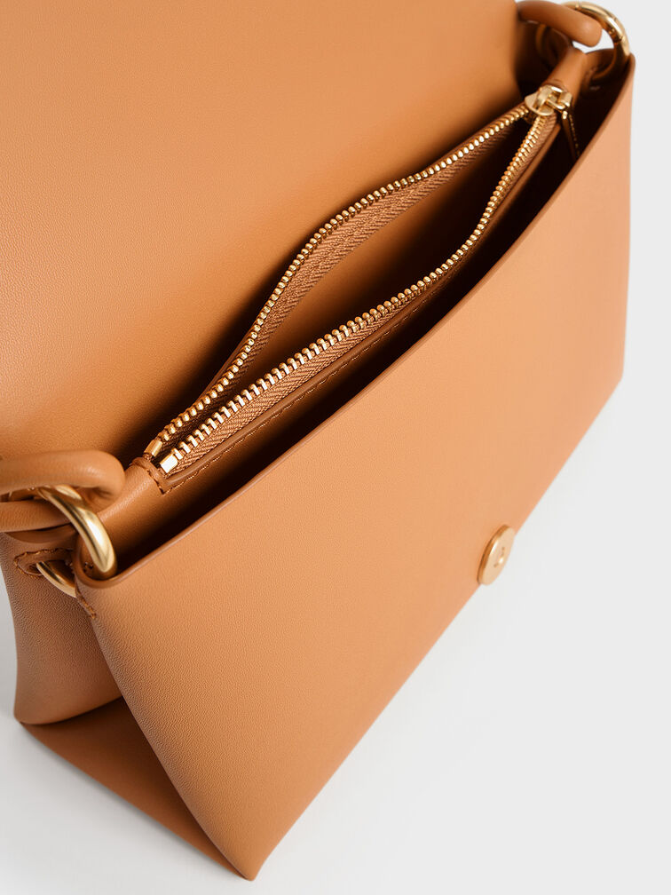 حقيبة كتف ميدوري بتصميم هندسي, توفي, hi-res