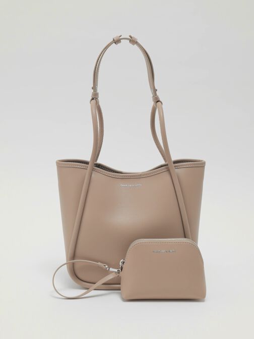 حقيبة توت "ليلى" ميني أنبوبية, تاوب, hi-res