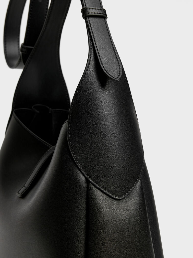 Adalyn Hobo Bag, Black, hi-res