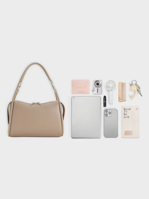 حقيبة كتف ليلا لينة بتصميم أنبوبي, تاوب, hi-res