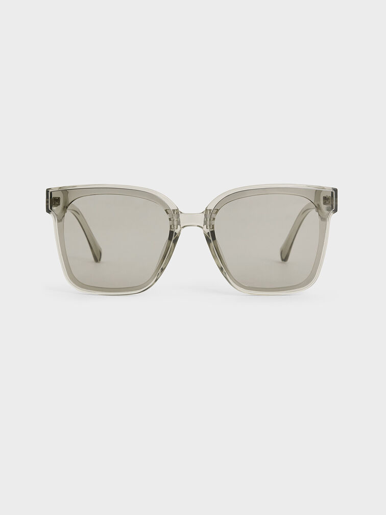 Brea Foldable Sunglasses, Grey, hi-res