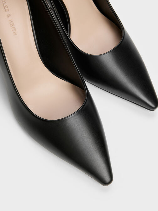 Kerra Pointed High Heels, Black, hi-res