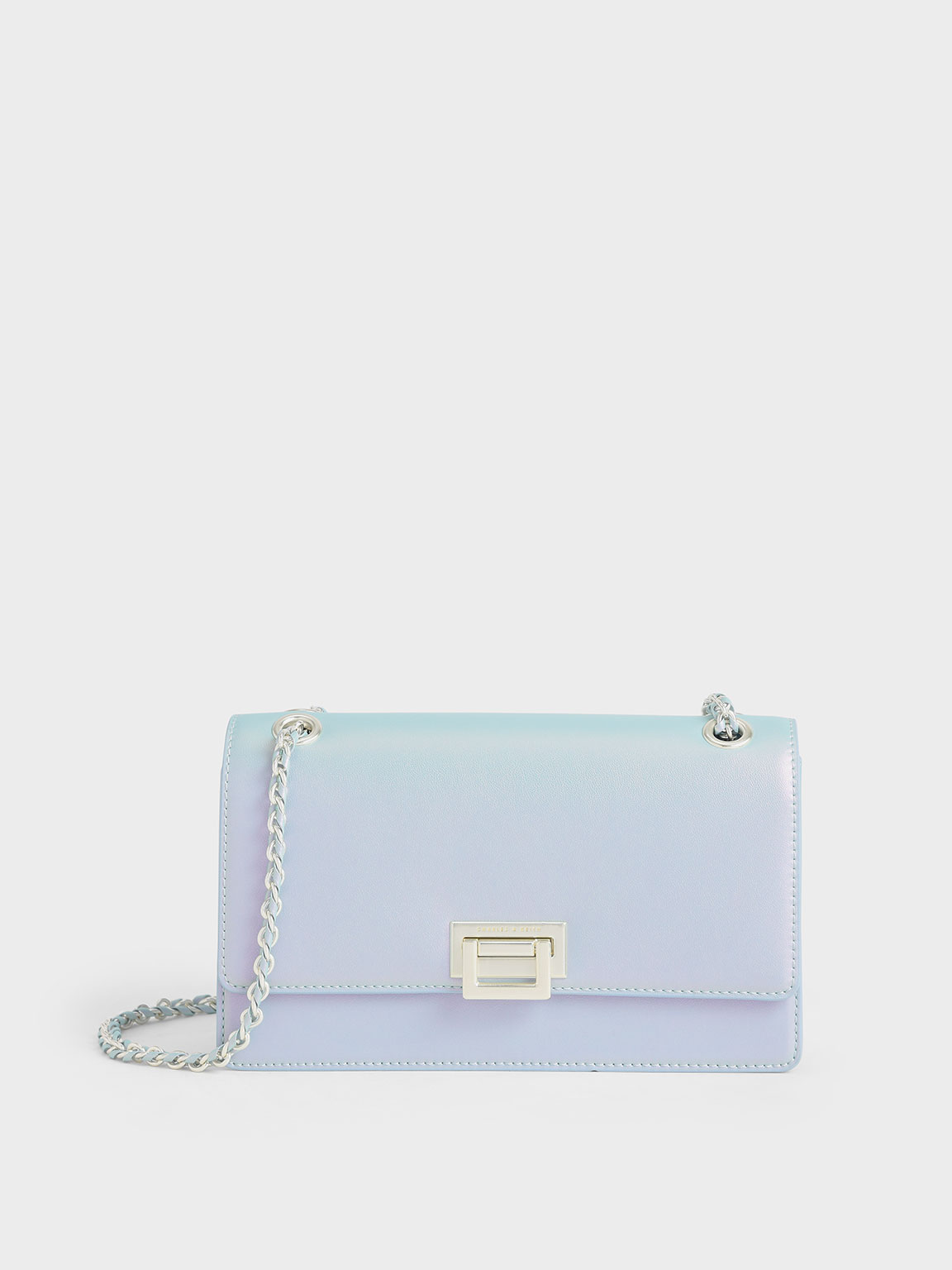 Charles keith holographic bag hotsell